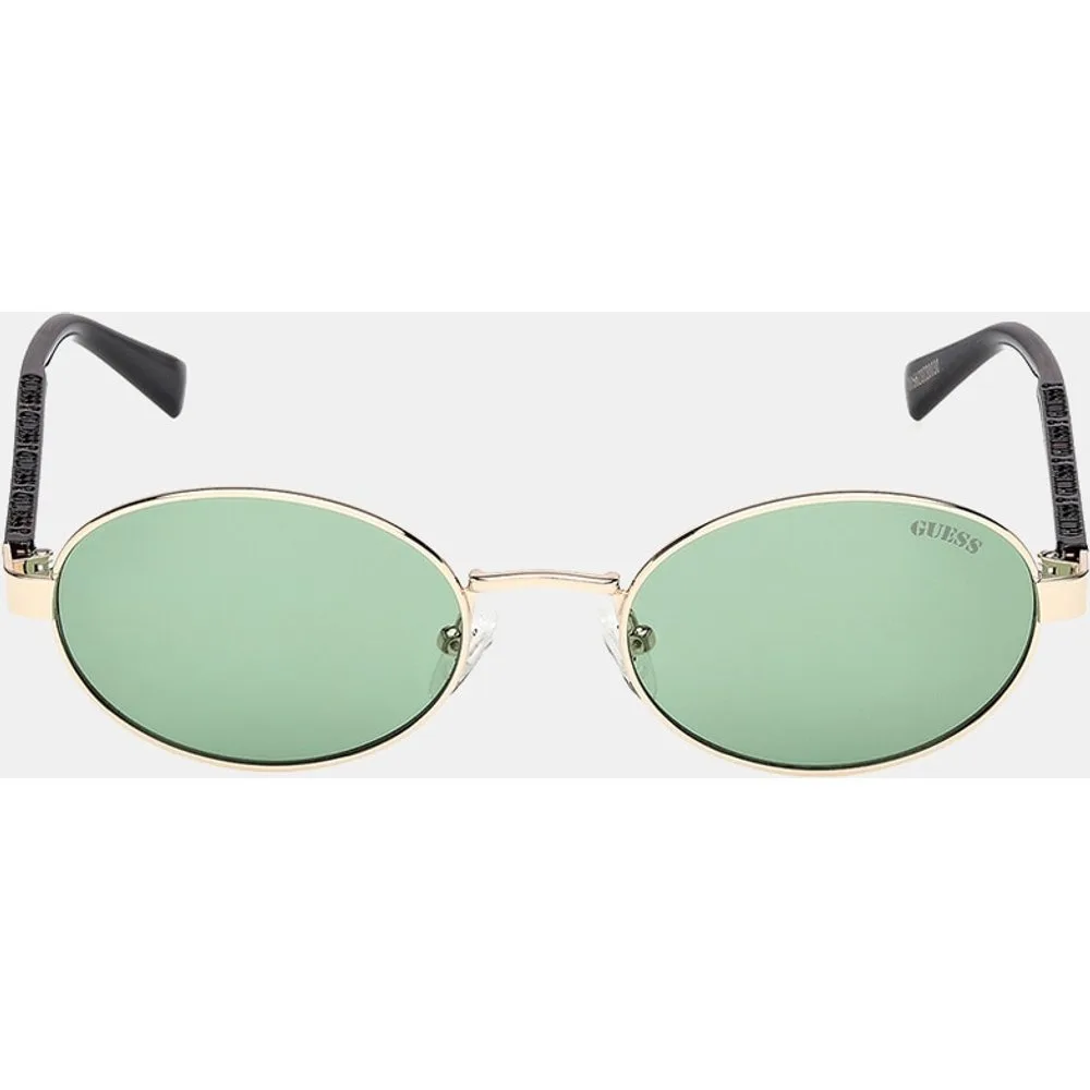 Gafa de sol unisex ovalada metalica - Guess - FashionsVida