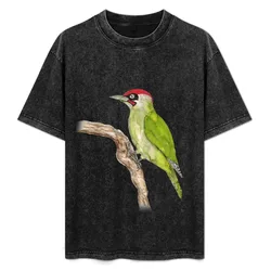 European green woodpecker T-Shirt Standard Fit Solid Tee Shirt