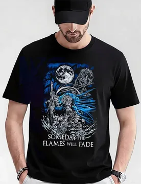 Sif Wolf Knight Artorias The Abysswalker Gift T-shirt 0604 Dark Souls Graphic clothes Retro Bloodborne Game Tee All size Tops - Aliexpress - FashionsVida