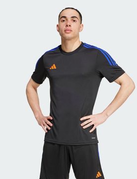 Maglia da allenamento Tiro 23 Club S Black / Lucid Blue