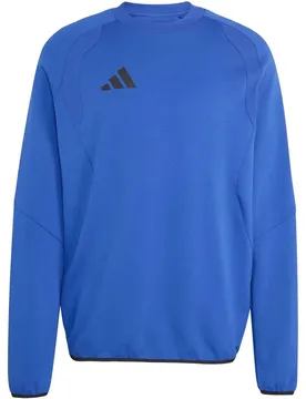 Tiro Travel Crew Herren Sweatshirt, blau S