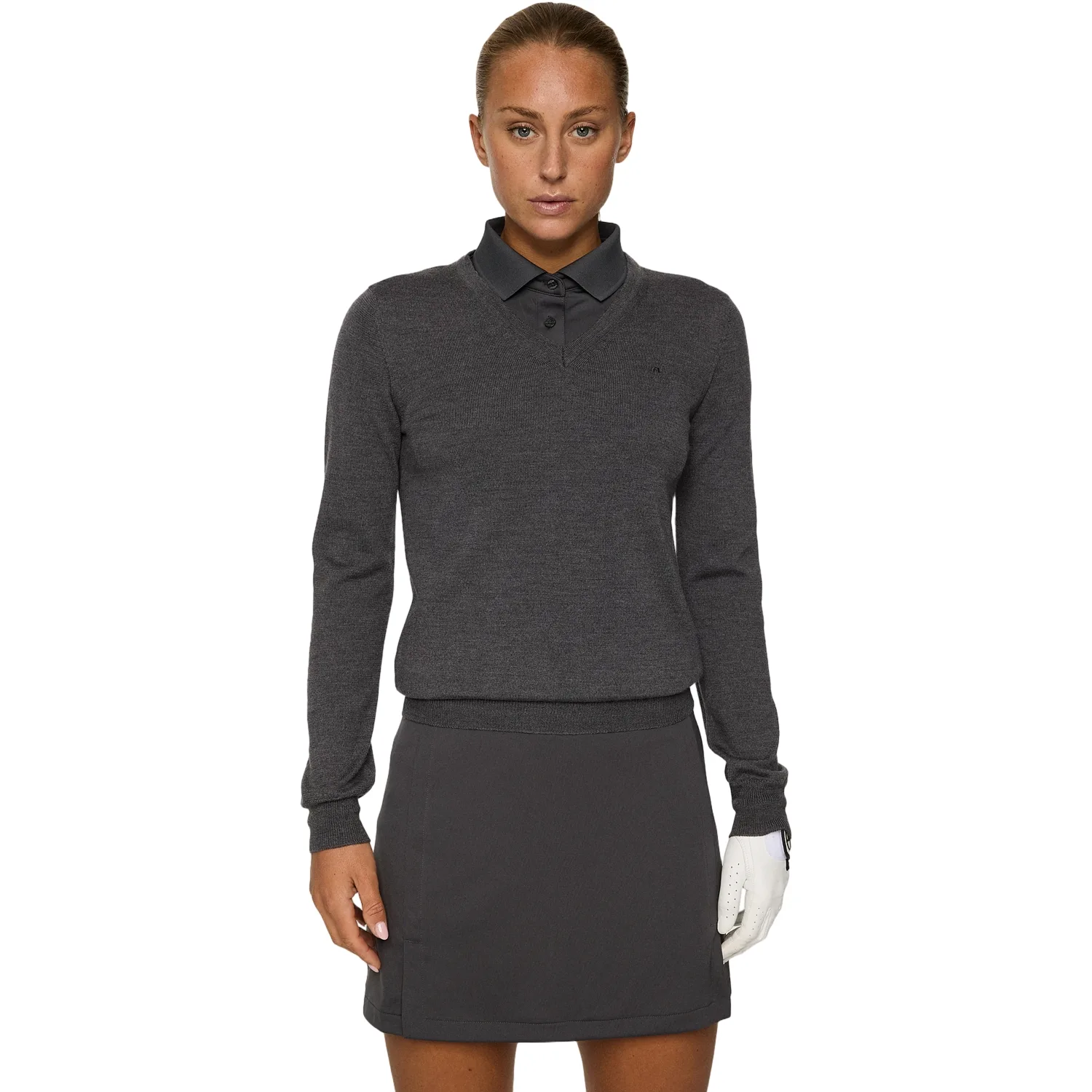 Pullover Amaya, dunkelgrau/hellgrau xl - J.lindeberg - FashionsVida