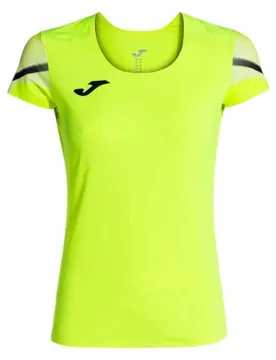 Maglietta A Maniche Corte Elite Xi Fluor Yellow / Black 12-14 Anni