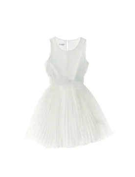 Abito con paillettes BIANCO 42 - E.L.S.Y. - FashionsVida