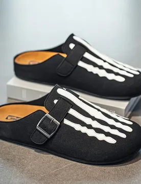 Baotou Men's Summer Outdoor Anti-Slip Office Sandals: Trendy, Open-Back, Soft-Soled Casual Half-Slippers - Aliexpress - FashionsVida