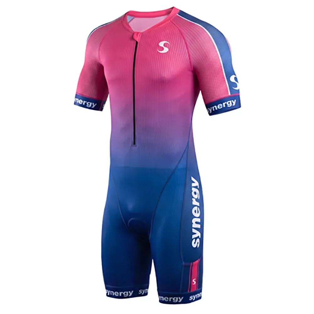 Trisuit A Maniche Corte Elite Plasma Circuit - Synergy - FashionsVida