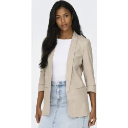 Blazer de mujer manga 3-4 con solapas