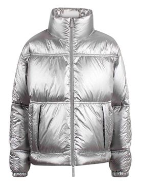 Giacca Collo Alto Metallic Shield