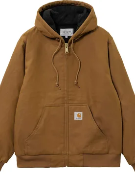Blouson à capuche - Active Jacket Hamilton Brown en Coton - Taille M - Marron - Carhartt WIP - FashionsVida