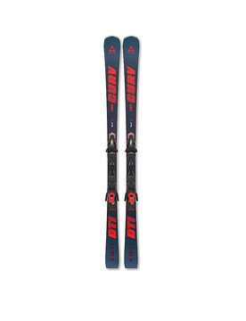 Set de skis de piste The Curv DTI + RS11 GW bleu marine 178