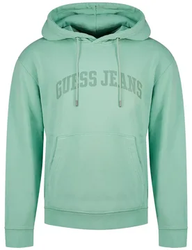 Jeans Felpa Con Cappuccio M6gqa5kcpr1 Regular Fit Green Rock Multicolor L - Guess - FashionsVida