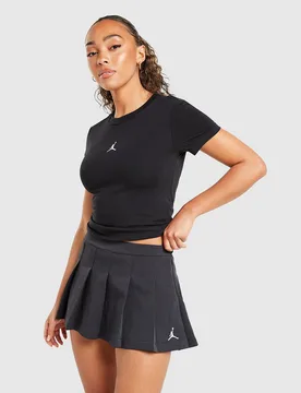 Womens Gonna Plissettata Brooklyn - Nero, nero nero Donna taglia S - Jordan - FashionsVida
