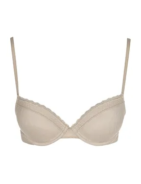 Hugo Reggiseno push-up SARTORIAL light / marrone pastello marrone chiaro 80C - Hugo Boss - FashionsVida