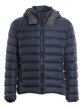 Piumino semi opaco con cappuccio removibile