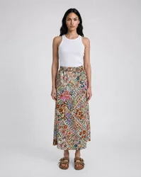 XS PRINTED SKIRT female
