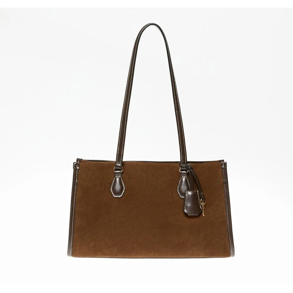 Sfera - Bolso piel cuadrado - Sfera - FashionsVida