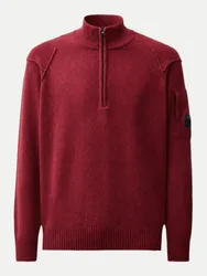 Troyer aus Lammwolle Rot XL