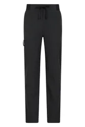 Women's 'Adventure' Water Resistant Trousers Warm Fleece Lined Outerwear Pants in Black Size: 20 - Black - Size: 20
