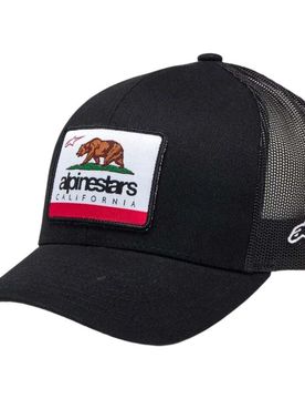 Cappellino Moto CALI 2.0 HAT Nero taglia unica