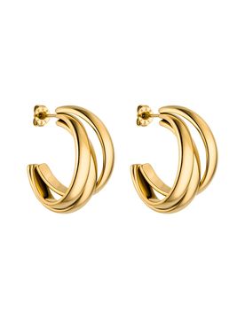 PURELEI Pendientes 'Cascade' oro