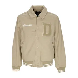 Giubbotto College Uomo Vale Varsity Bomber Jacket Khaki