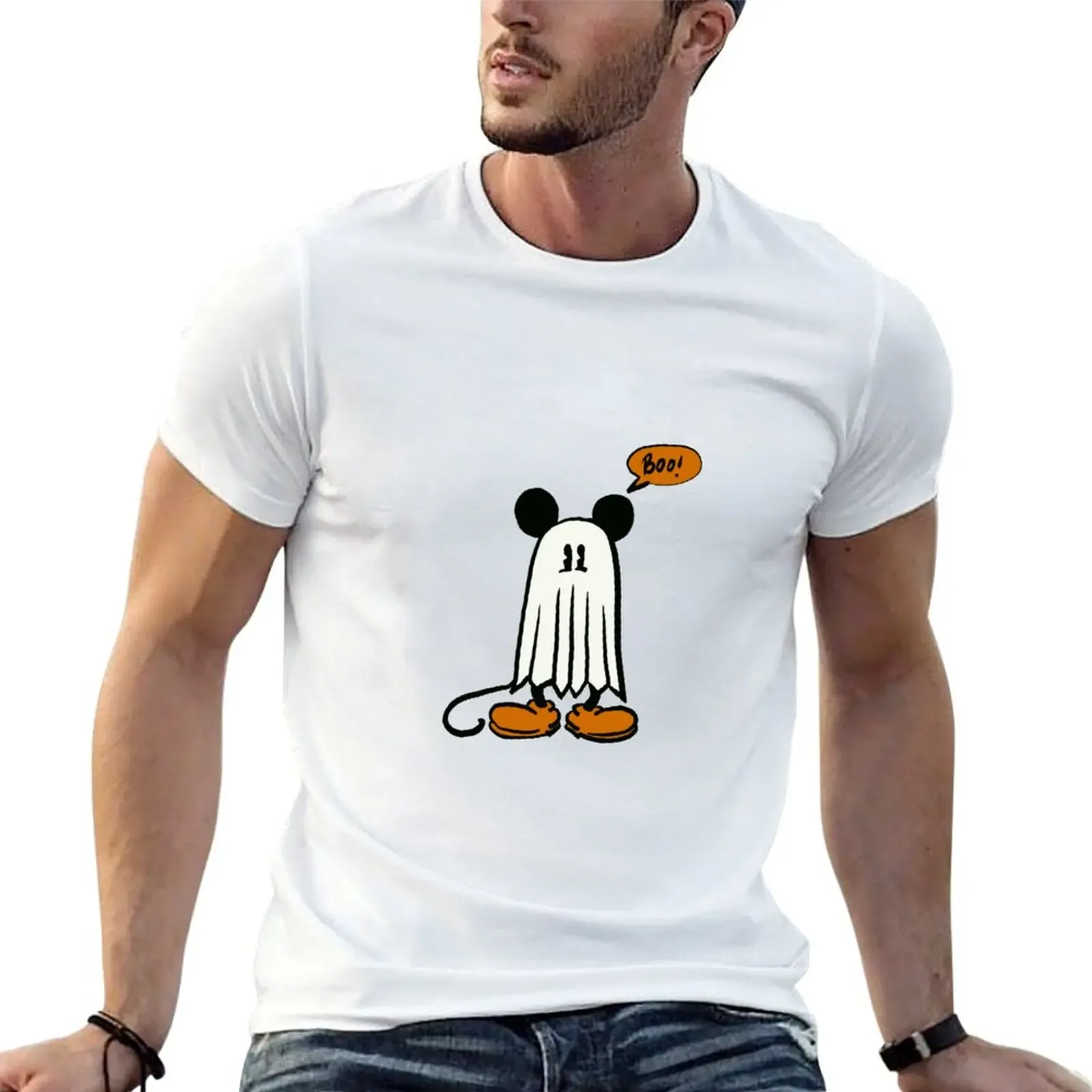 Spooky mouse! T-Shirt Gym Exercise Short Sleeve T-Shirt - Aliexpress - FashionsVida