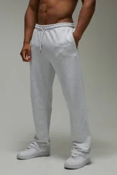 Herren Herren Active Straight Leg Dash Jogginghose Grey Marl Größe 2XL