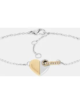 Pulsera Love Family de acero bicolor - Tommy Hilfiger - FashionsVida