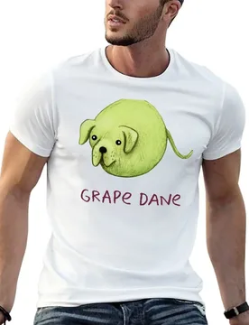 Grape Dane T-Shirt t shirt men 100% cotton luxury brand funny t shirts man t shirts cotton 100% T-shirt - Aliexpress - FashionsVida