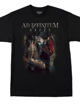T-Shirt - Abyss - S bis XXL - für Männer - Größe L - schwarz - Lizenziertes Merchandise! - Männer - male - Ad Infinitum - FashionsVida
