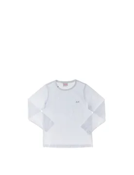 T-shirt maniche lunghe BIANCO 4A - Sun68 - FashionsVida