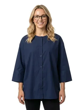 Blusa A Maniche 3/ 26021355 Galaxy Blue 40