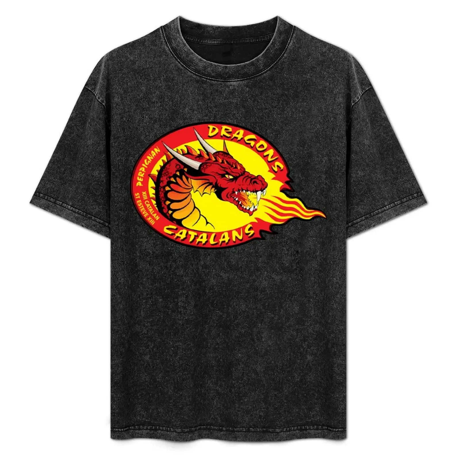 Dragons-Catalans T-Shirt Basic Tee Shirt for Everyday Outfit - Aliexpress - FashionsVida
