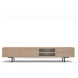 Mueble de TV de roble 263,5 cm Moss