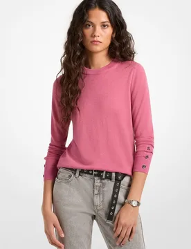 Jersey de mujer de lana con detalle en las mangas - MICHAEL Michael Kors - FashionsVida