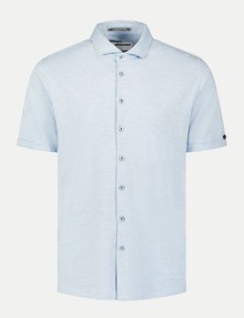 No Excess Kurzarmshirt Blau M