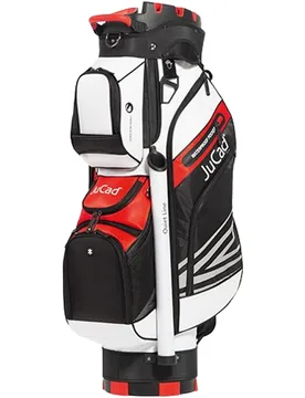Cartbag Quiet Line, schwarz/weiß/rot - Jucad - FashionsVida