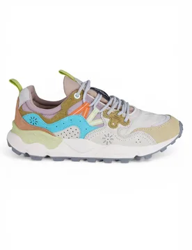 Sneakers - 470431 - Crema/Senape - FLOWER MOUNTAIN - FashionsVida