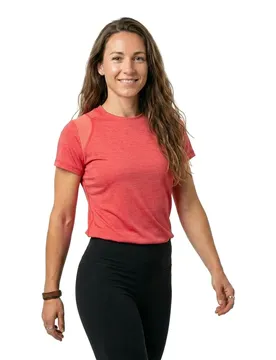 Maglietta A Maniche Corte Singletrack Punch Pink