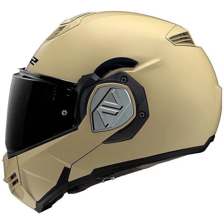 Casco Modulare P/J FF906 ADVANT SOLID Marrone Opaco taglia M - LS2 - FashionsVida
