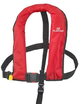 Neo 165 Harness Inflatable Life Jacket Red One Size unisex - Plastimo - FashionsVida