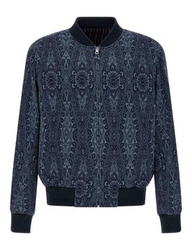 Etro Giacca da bomber jacquard