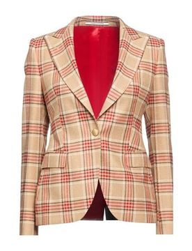 Americana Mujer Beige 36 Mujer