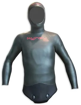 Giacca Da Pesca Subacquea Wetsuit Smooth Skin 7 Mm