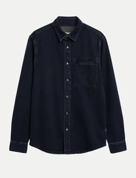 Regular-Fit Jeanshemd WELT Blau L - Armedangels - FashionsVida