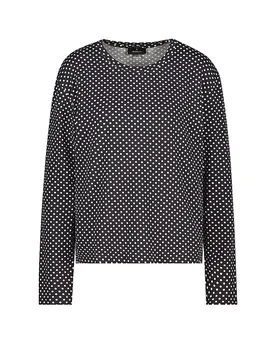 T-shirt à manches longues noir 34 - monari - FashionsVida