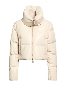 Pufferjacke & Daunenjacke Damen Cremeweiß 34,36 Damen - EMMA & GAIA - FashionsVida