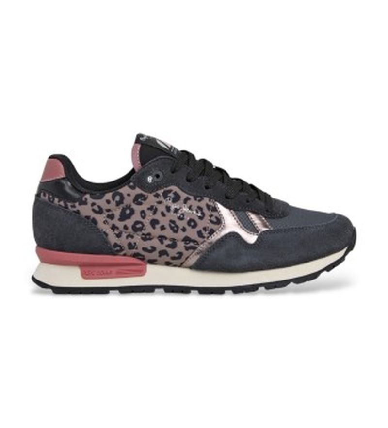 Para mujer. PLS400018 Zapatillas Brit Master (40), Plano, Cordones, Casual