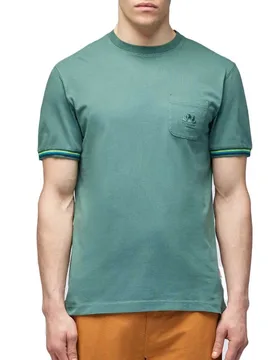 T-shirt à Manches Courtes Camo Green M - Sundek - FashionsVida