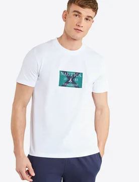 Nautica Columbus Mens T-Shirt - Nautica - FashionsVida